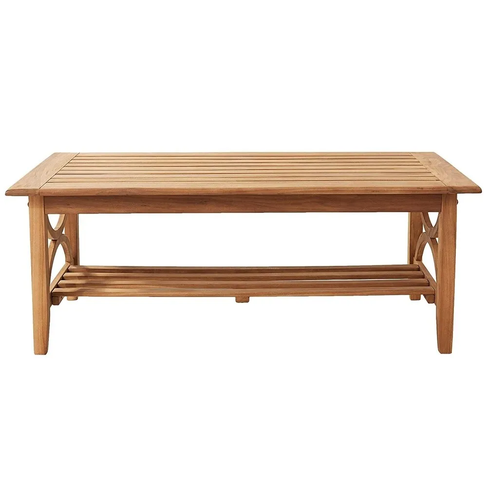 Abbington Teak Wood Outdoor Coffee Table