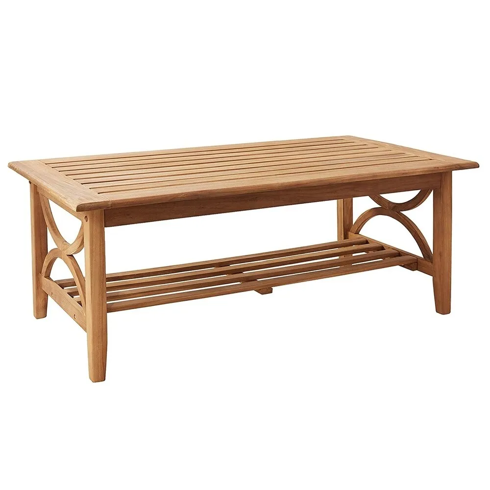 Abbington Teak Wood Outdoor Coffee Table