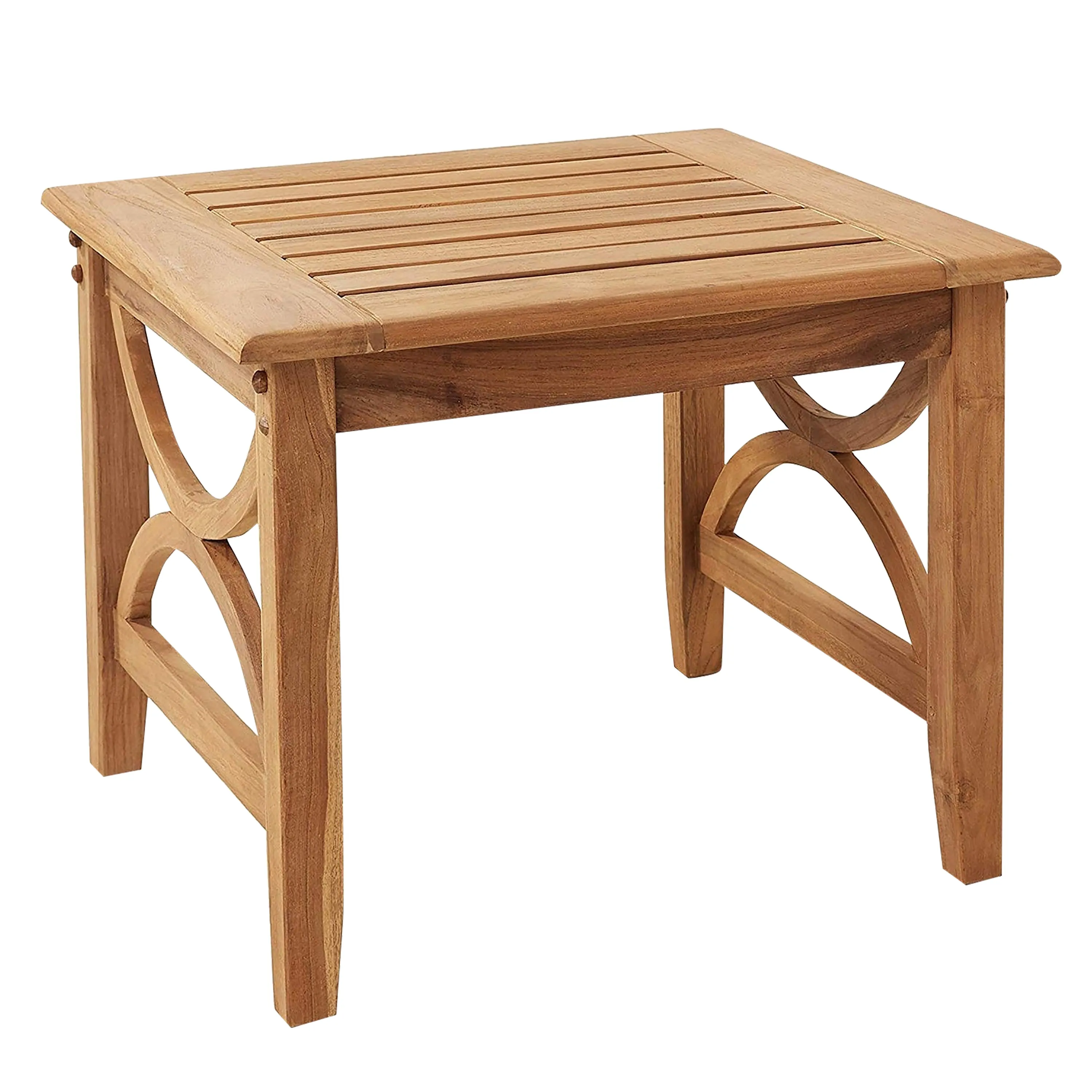 Abbington Teak Wood Outdoor Side Table