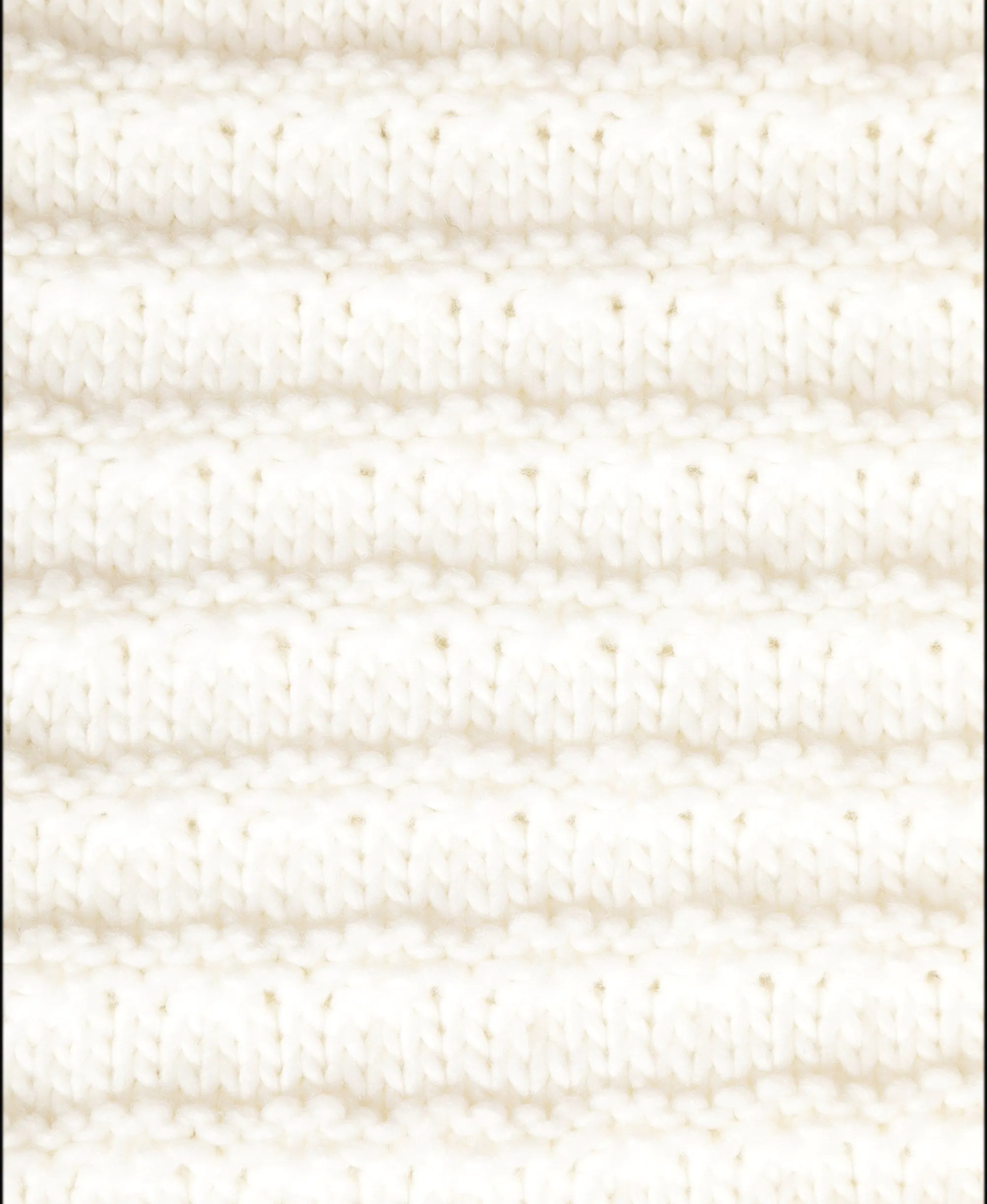 Ashley Womens Knit Scarf - Cream