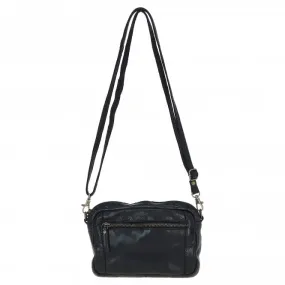 Ashwood Vintage Cross Body Bag Black: D-98