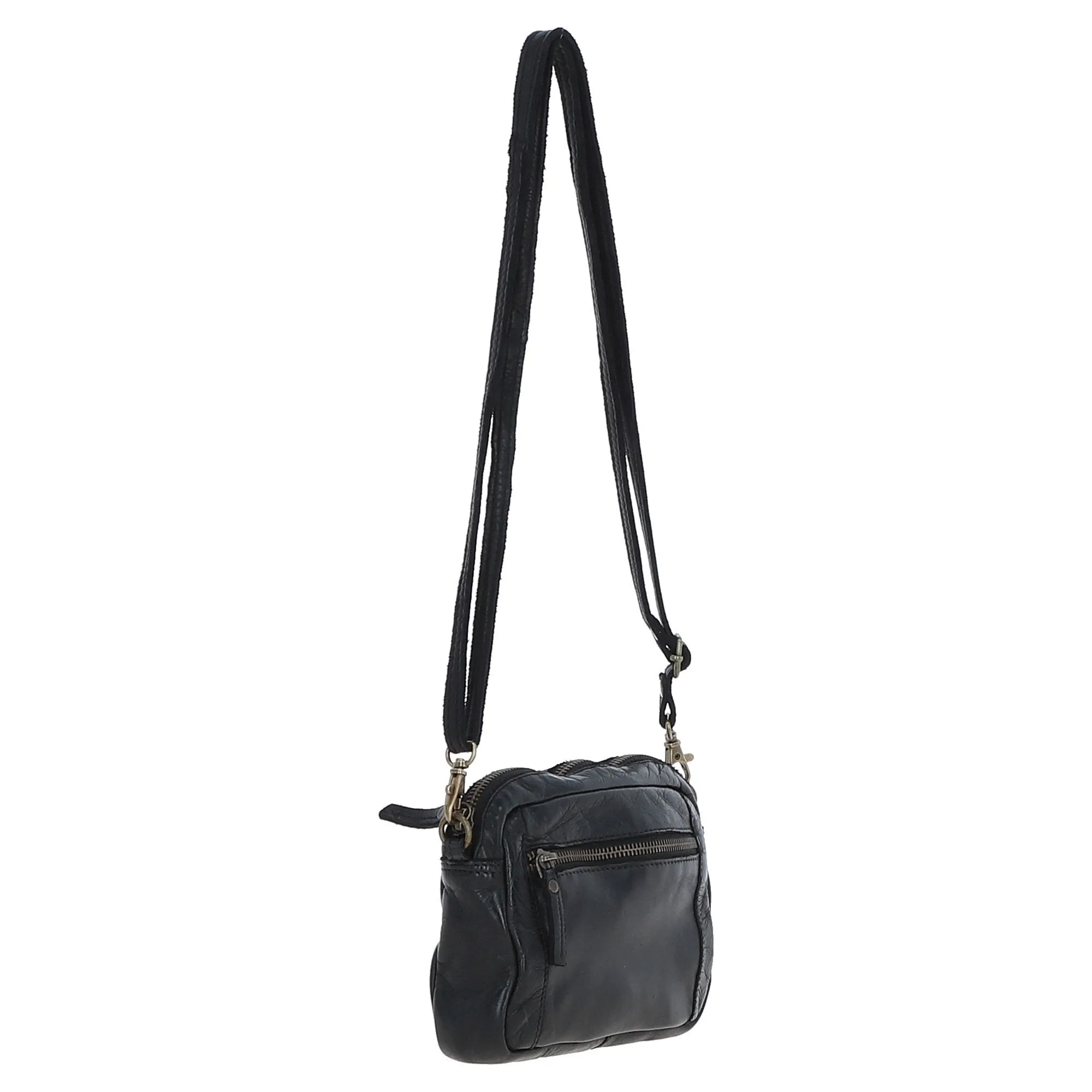 Ashwood Vintage Cross Body Bag Black: D-98