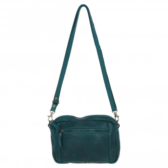 Ashwood Vintage Cross Body Bag Teal: D-98