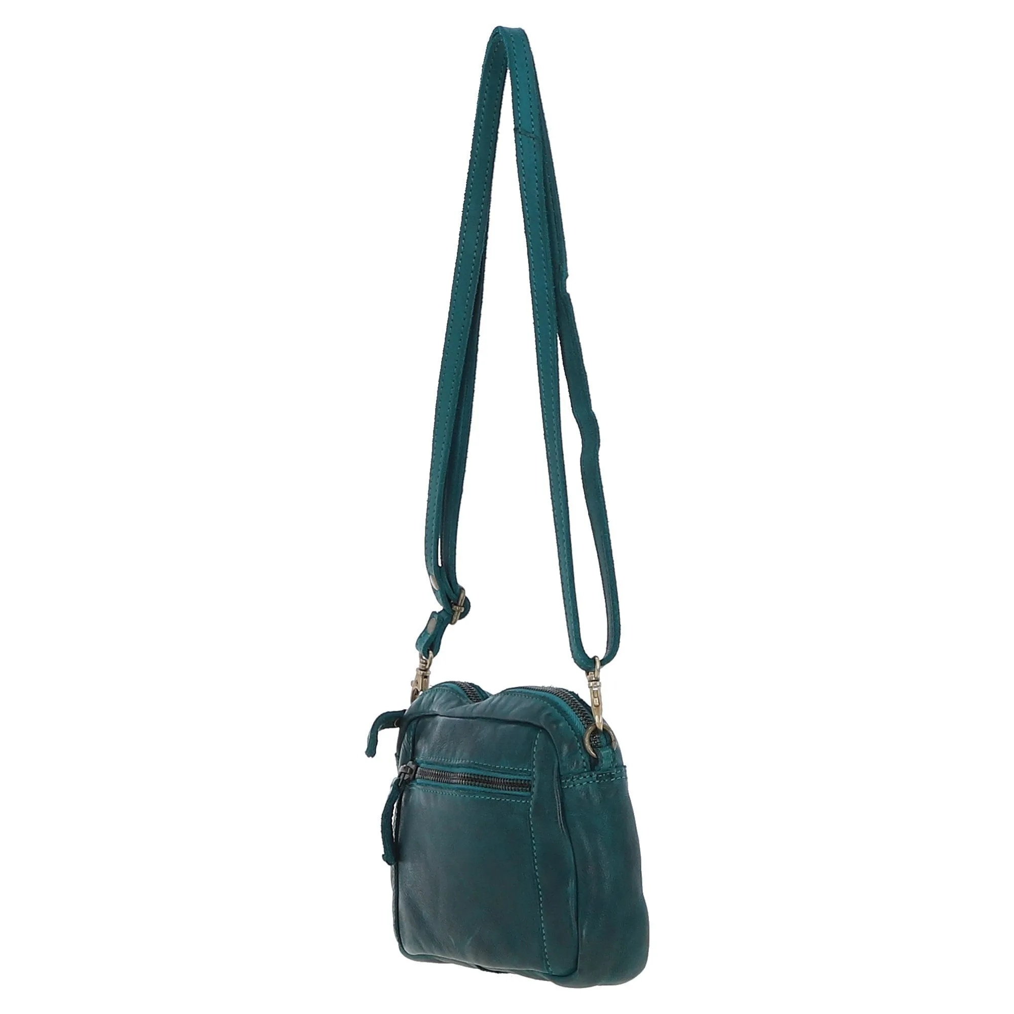 Ashwood Vintage Cross Body Bag Teal: D-98