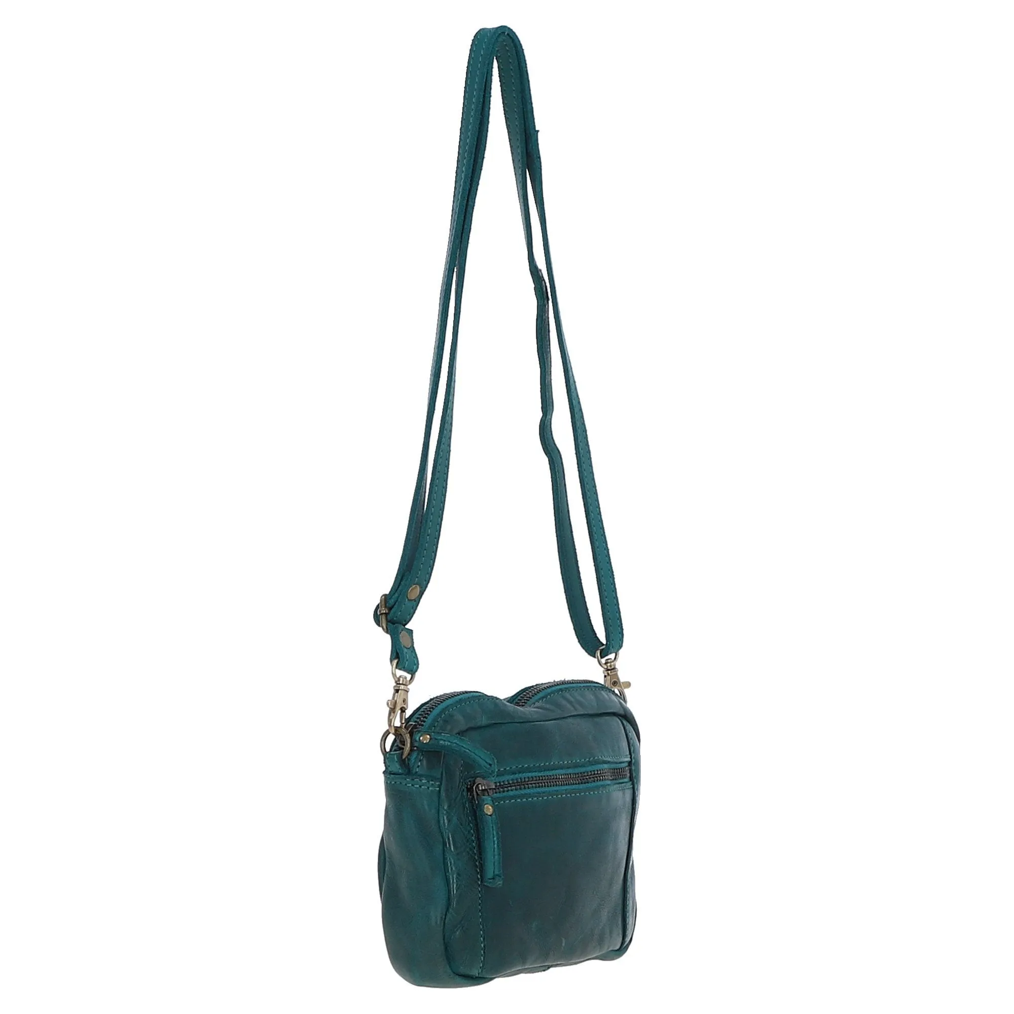 Ashwood Vintage Cross Body Bag Teal: D-98