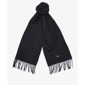 Barbour Plain Lambswool Scarf USC0008BK11 Black