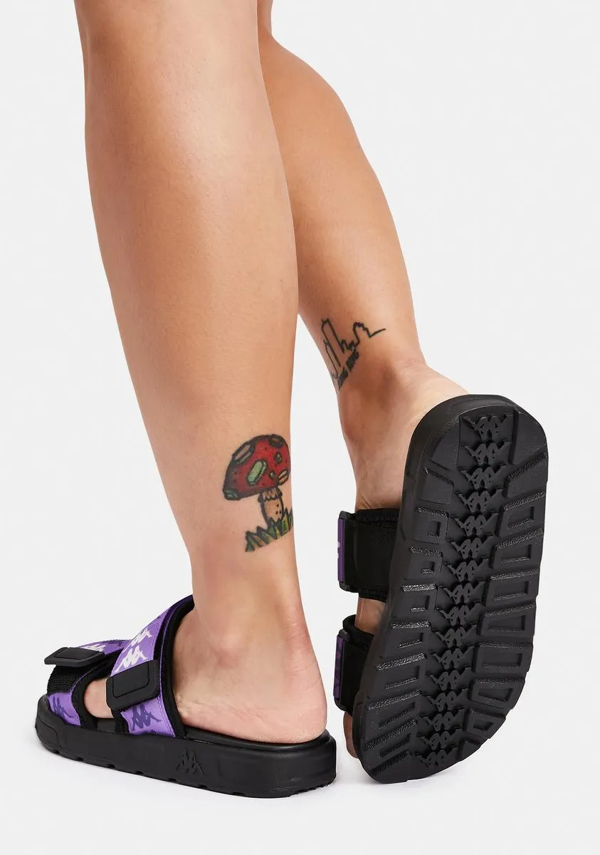 Black Lilac 222 Banda Aster 4 Sandals-