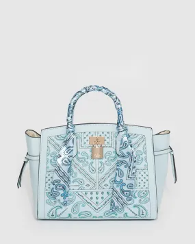 Blue Elora Lock Limited Edition Tote