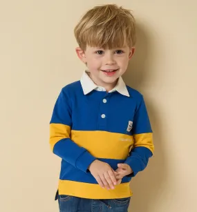 Boys long sleeve polo shirt