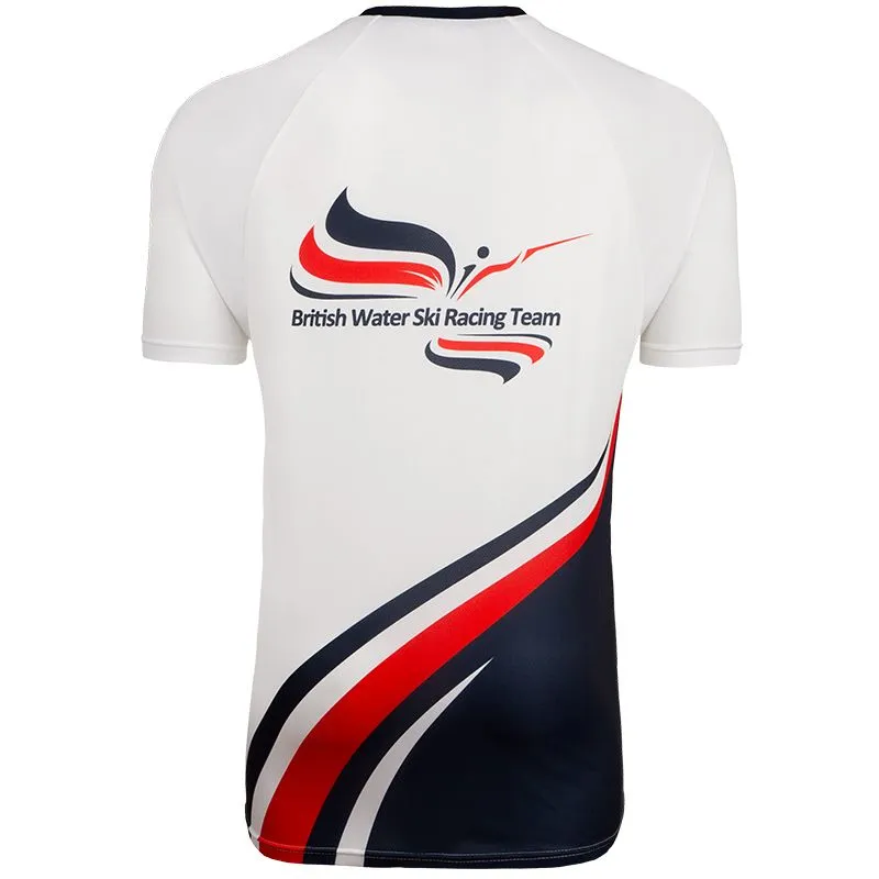 British Water Ski Racing Team Slim Fitting Printed T-Shirt