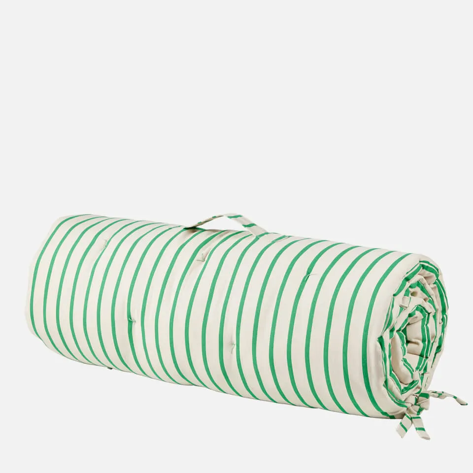 Broste Copenhagen Franca Beach Mat - Green | Coggles