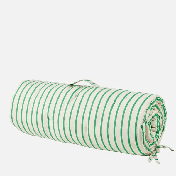 Broste Copenhagen Franca Beach Mat - Green