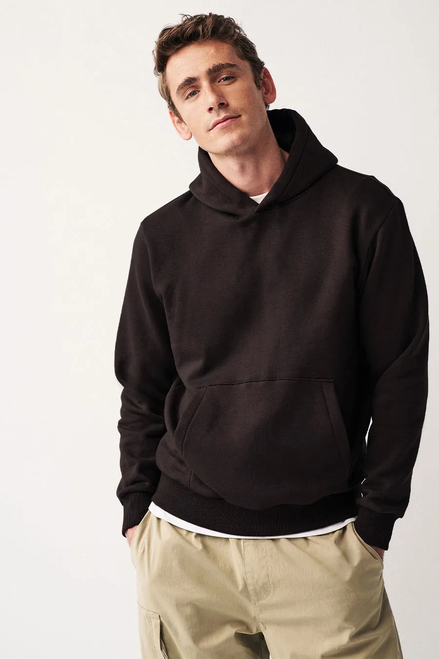 Brown - Fleece Hoodie