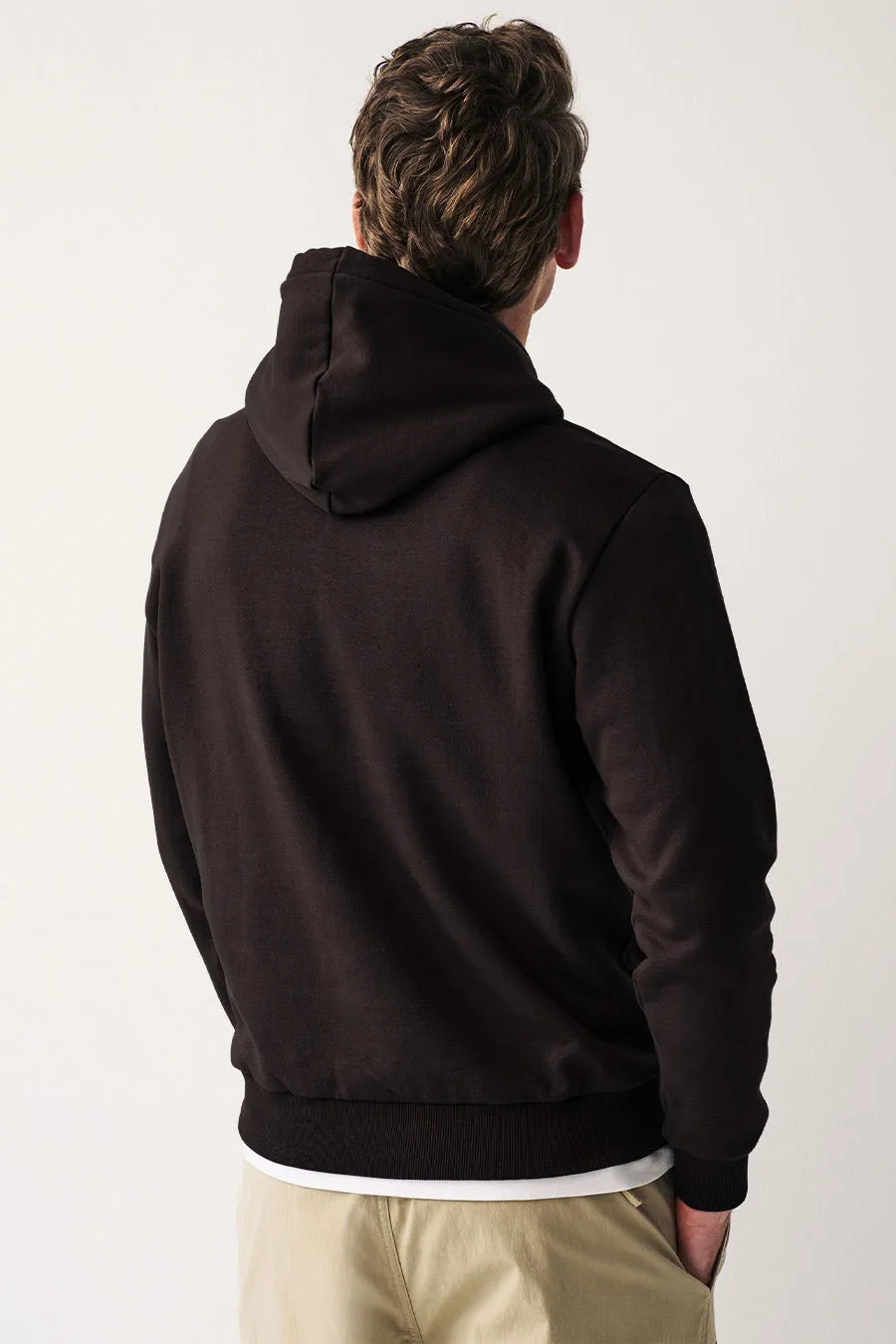 Brown - Fleece Hoodie