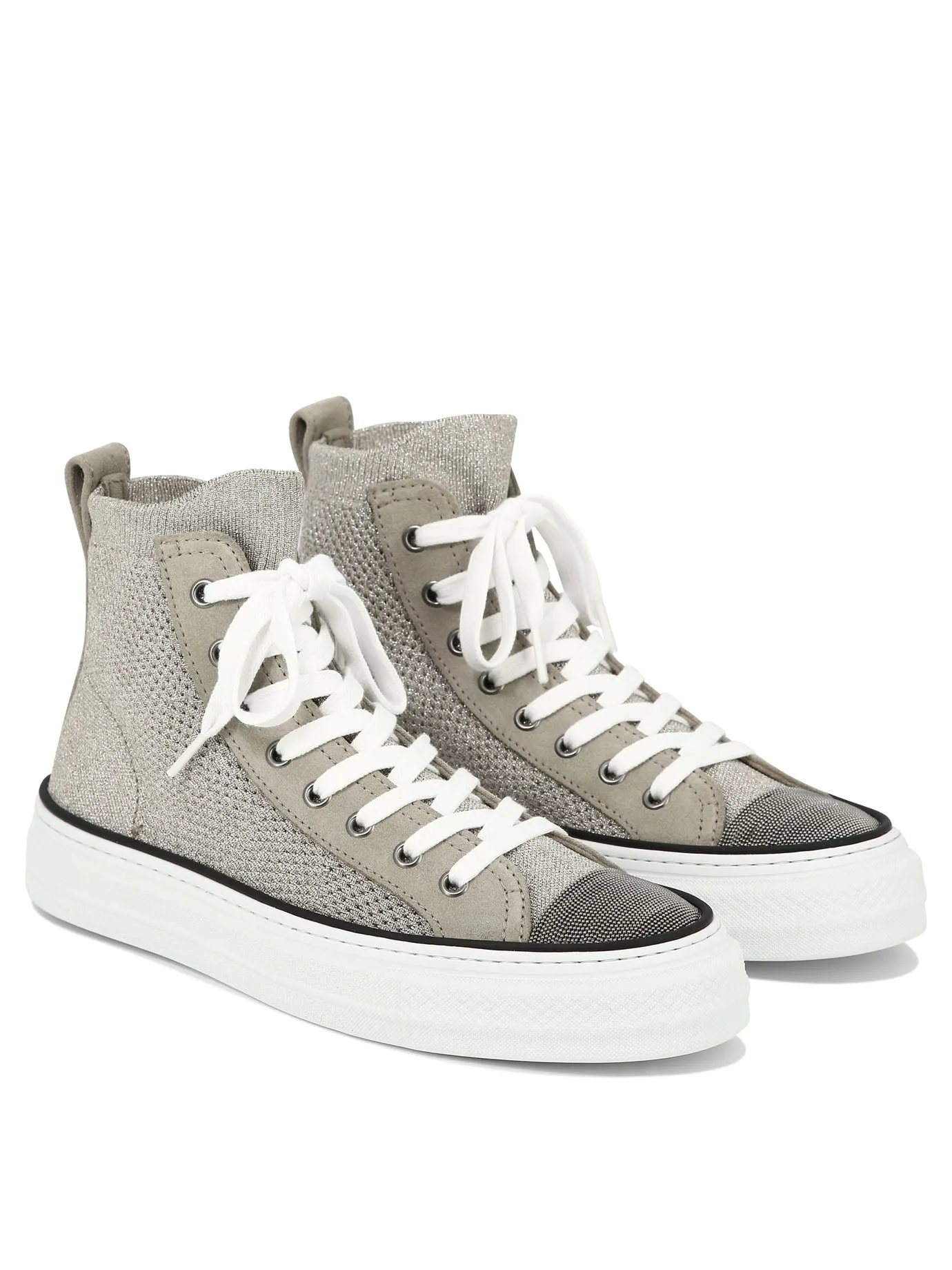 Brunello Cucinelli    Brunello Cucinelli Knitted Sneakers