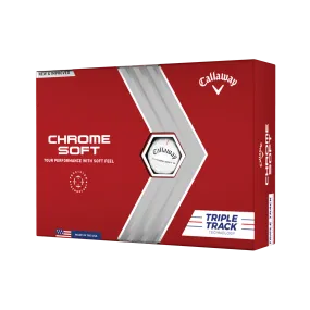 Callaway Chrome Soft Triple Track Balls