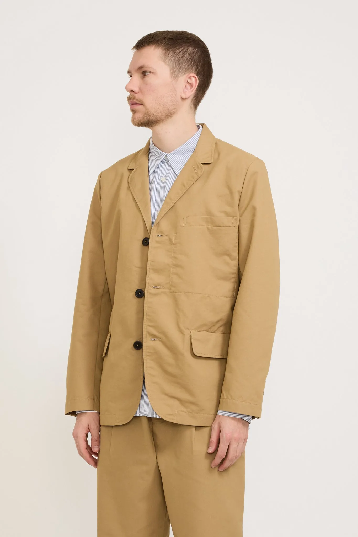 Capitol Jacket Brushed Polytech Sand