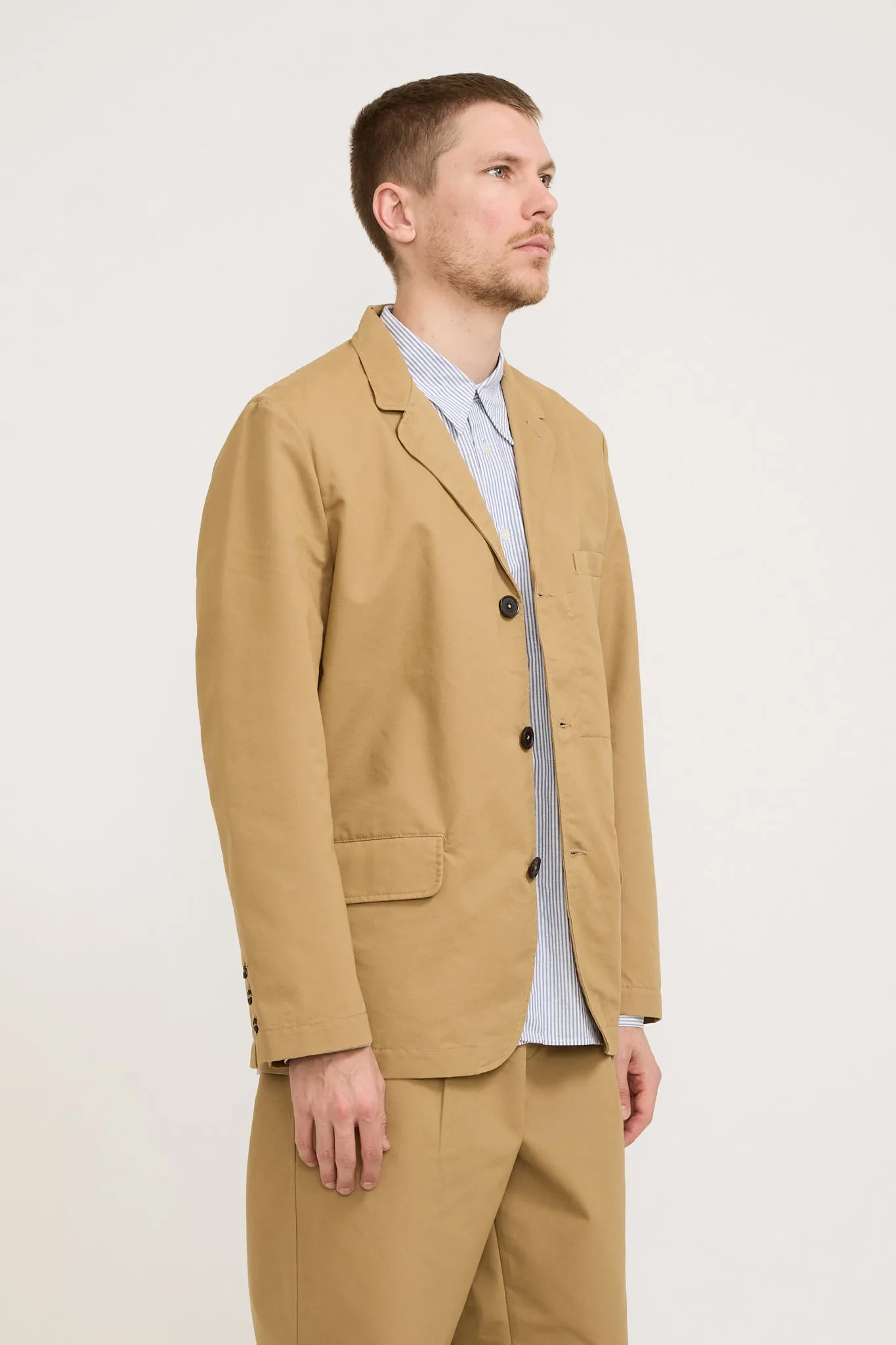 Capitol Jacket Brushed Polytech Sand