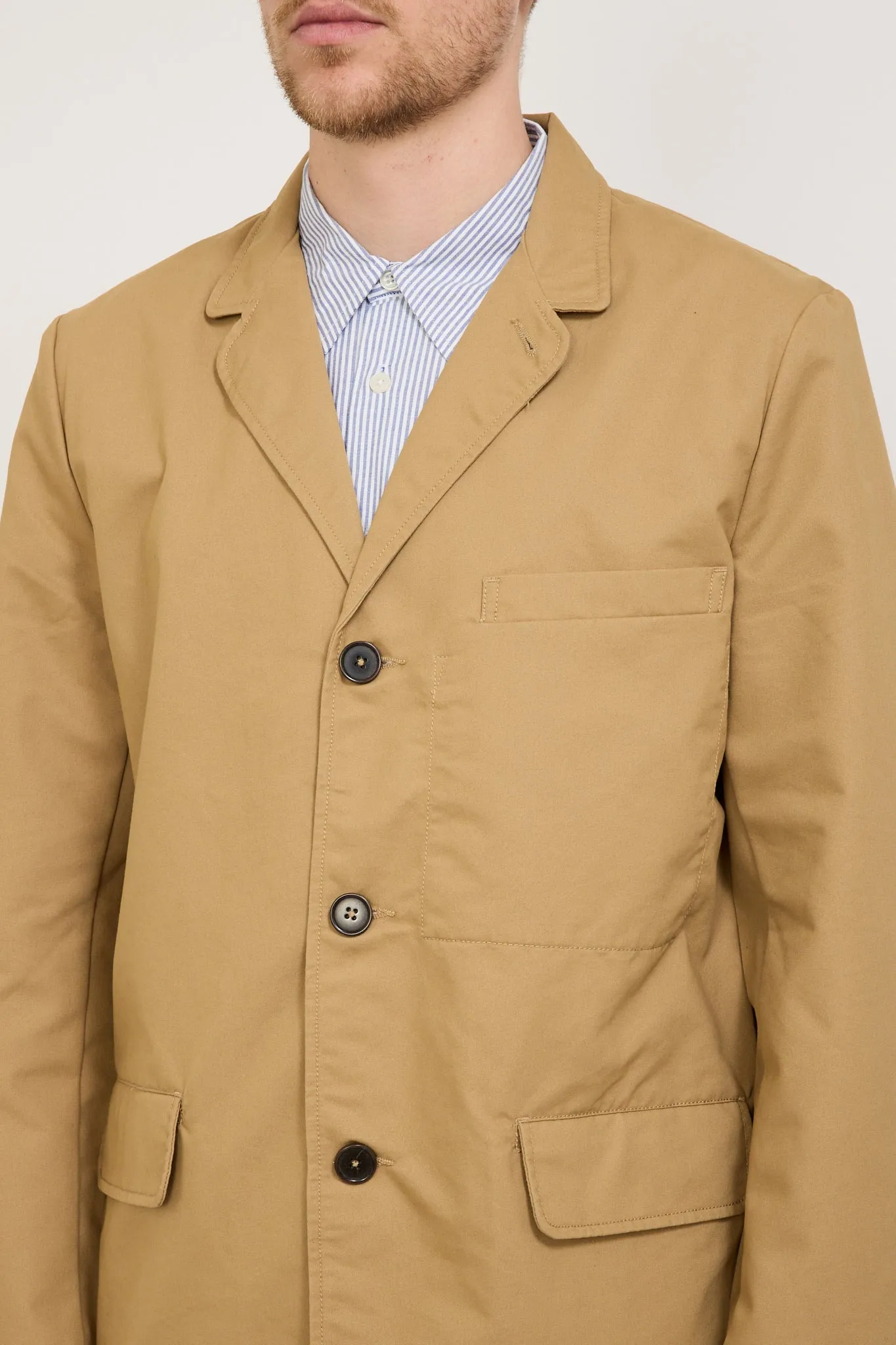 Capitol Jacket Brushed Polytech Sand