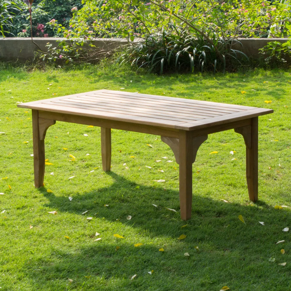 Caterina Teak Wood Outdoor Coffee Table