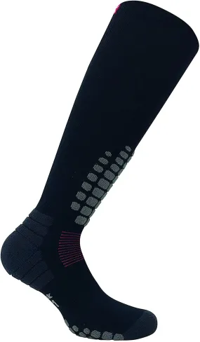 Eurosock Men's Ski Wool Supreme - Black - Small