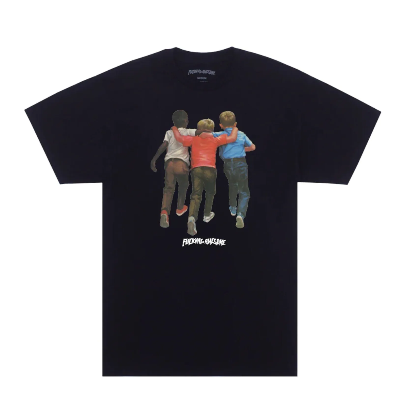 F/A Skateboards Kids Are Alright Tee Black