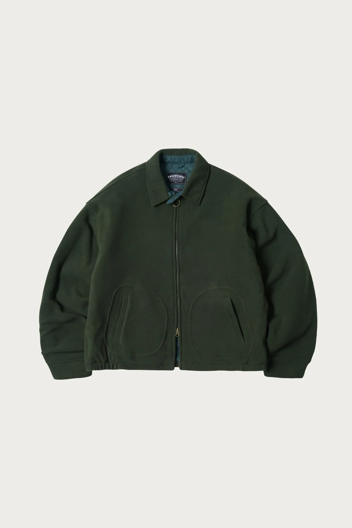 Fleece Drizzler Jacket - Dark Green