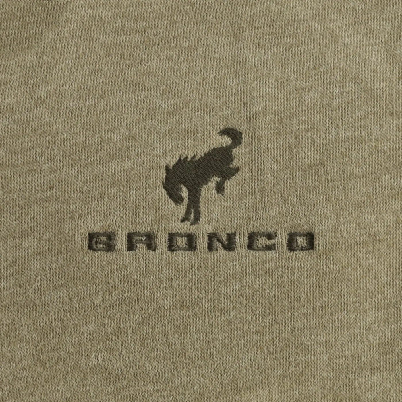 Ford Bronco Men's Bronco Logo 1/4 Zip Pullover Sweatshirt