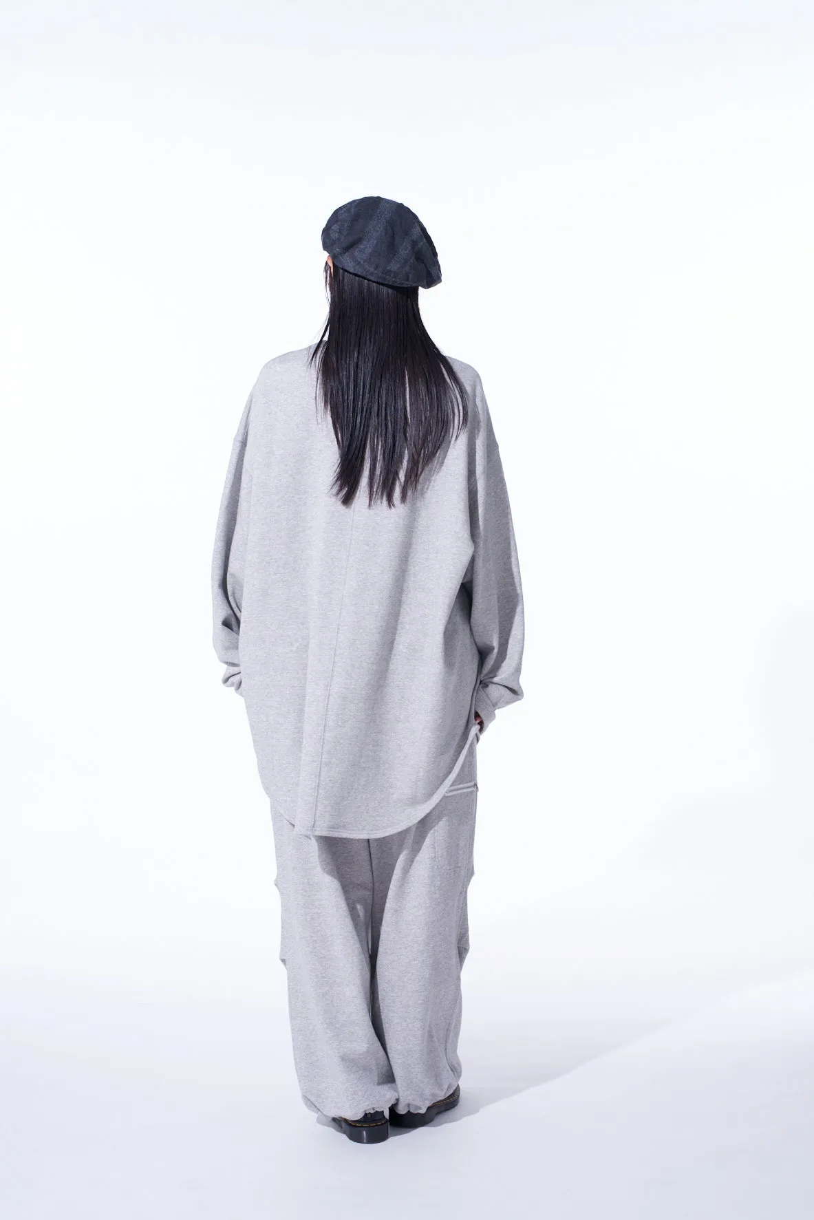 FRENCH TERRY OVERSIZED PULLOVER