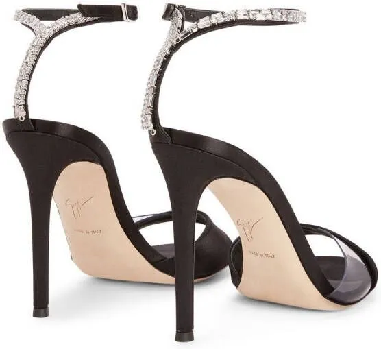 Giuseppe Zanotti Leeah Crystal sandals Black