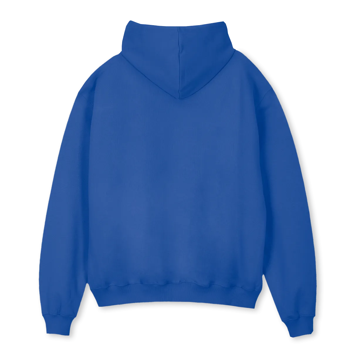 HBFLSSAMPLE Cobalt Blue Oversized Hoodie.