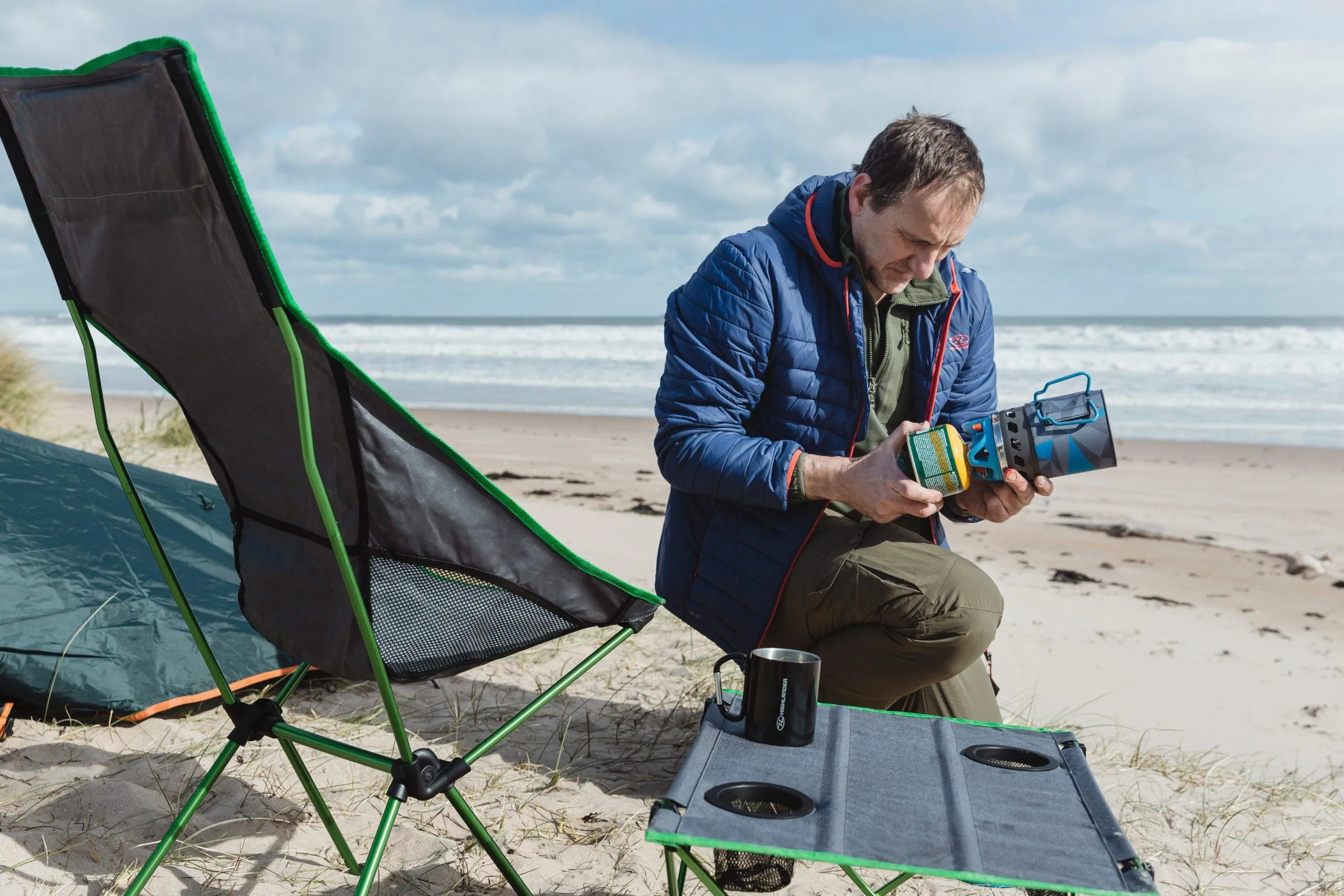 Highlander Ayr Folding Table | Camping Equipment UK