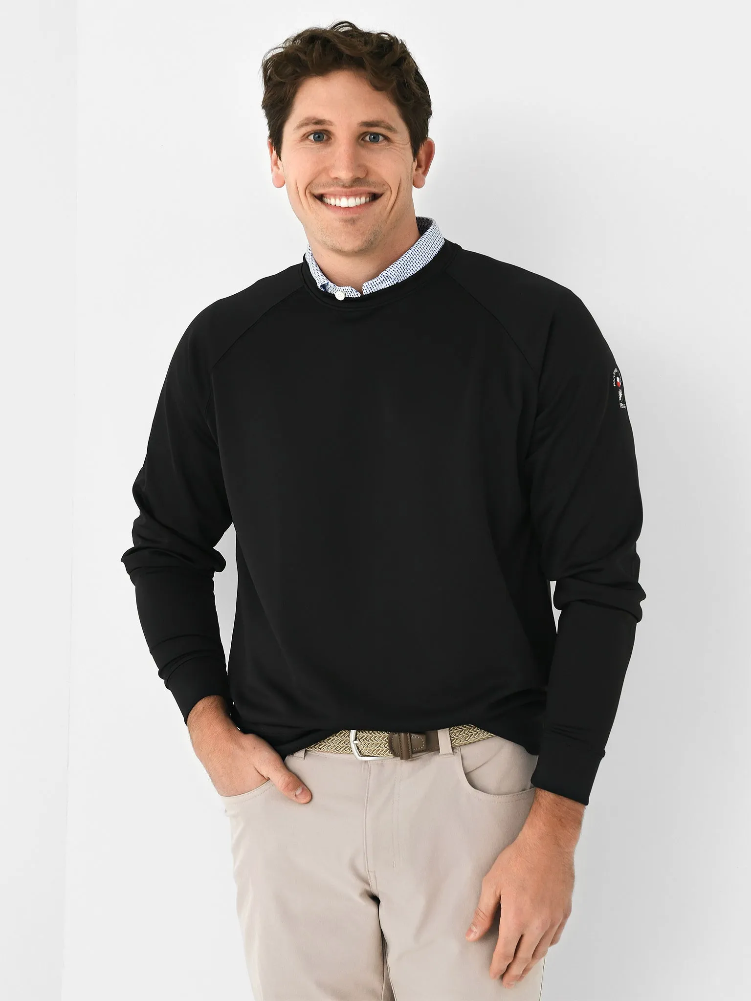     HOLDERNESS & BOURNE  Men's The Betts Panther Creek Pullover    