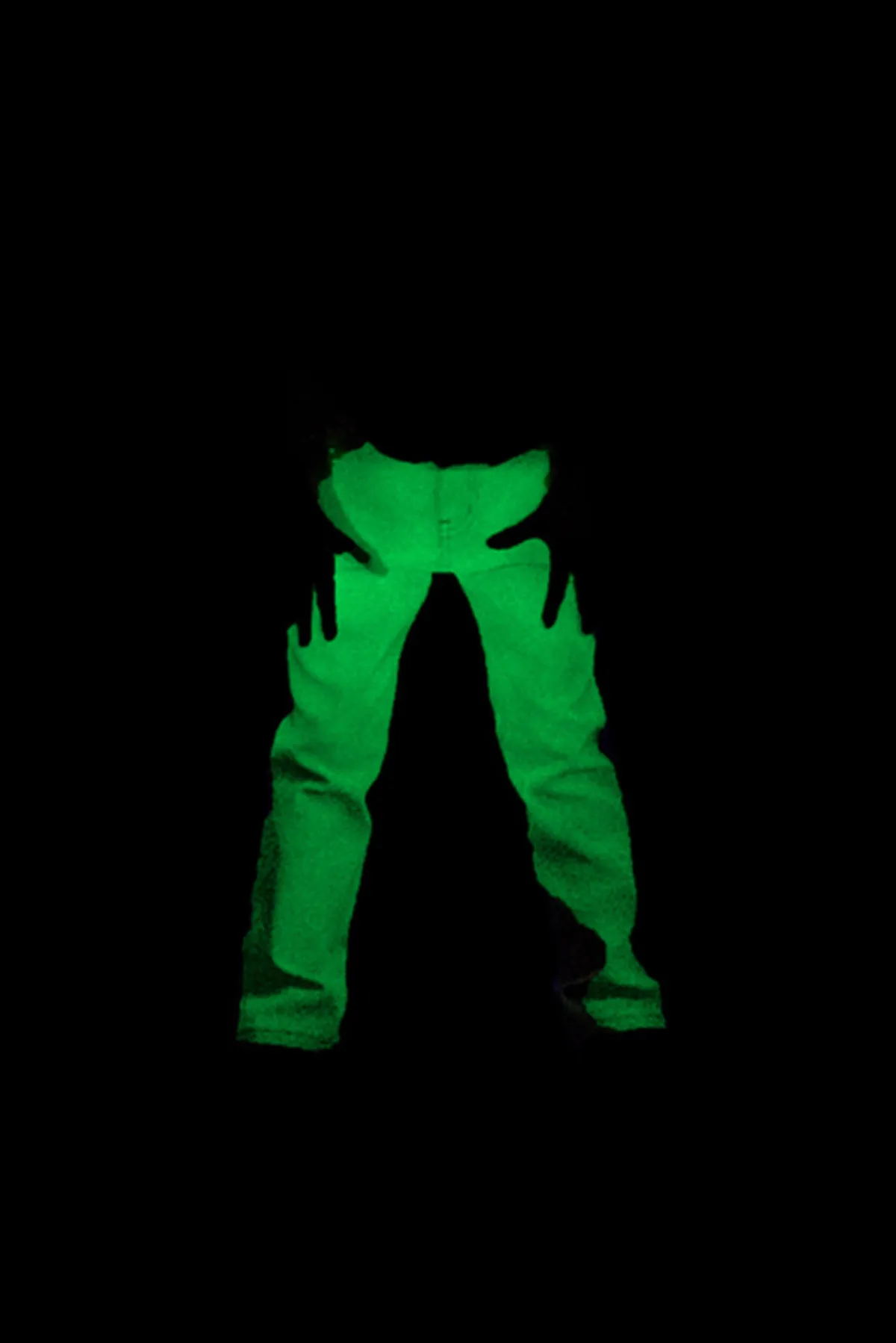 Kids Naked & Famous Kids Glow in the Dark Jeans - Black