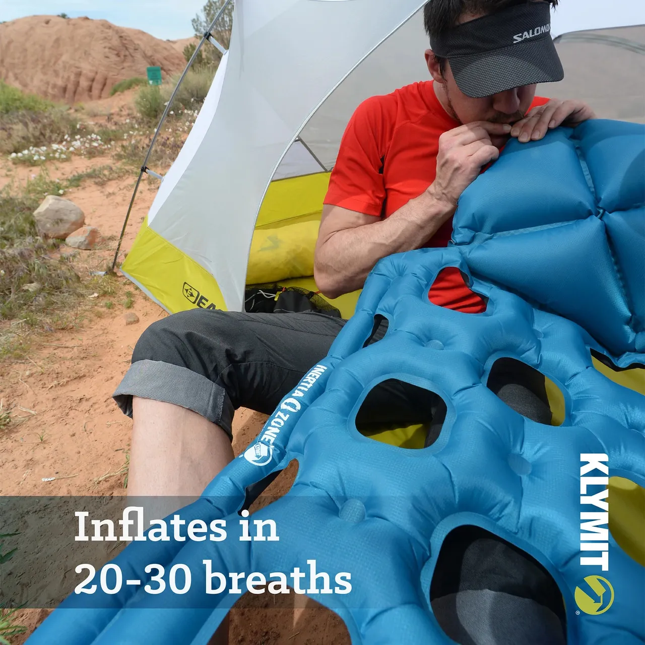 Klymit Inertia Ozone Sleeping Pad Blue