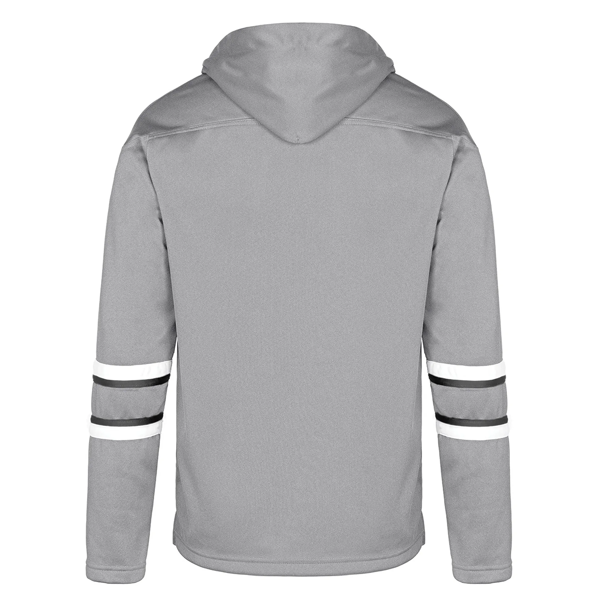 L00617 - Dangle - Adult Pullover Hockey Lace Hooded Sweatshirt