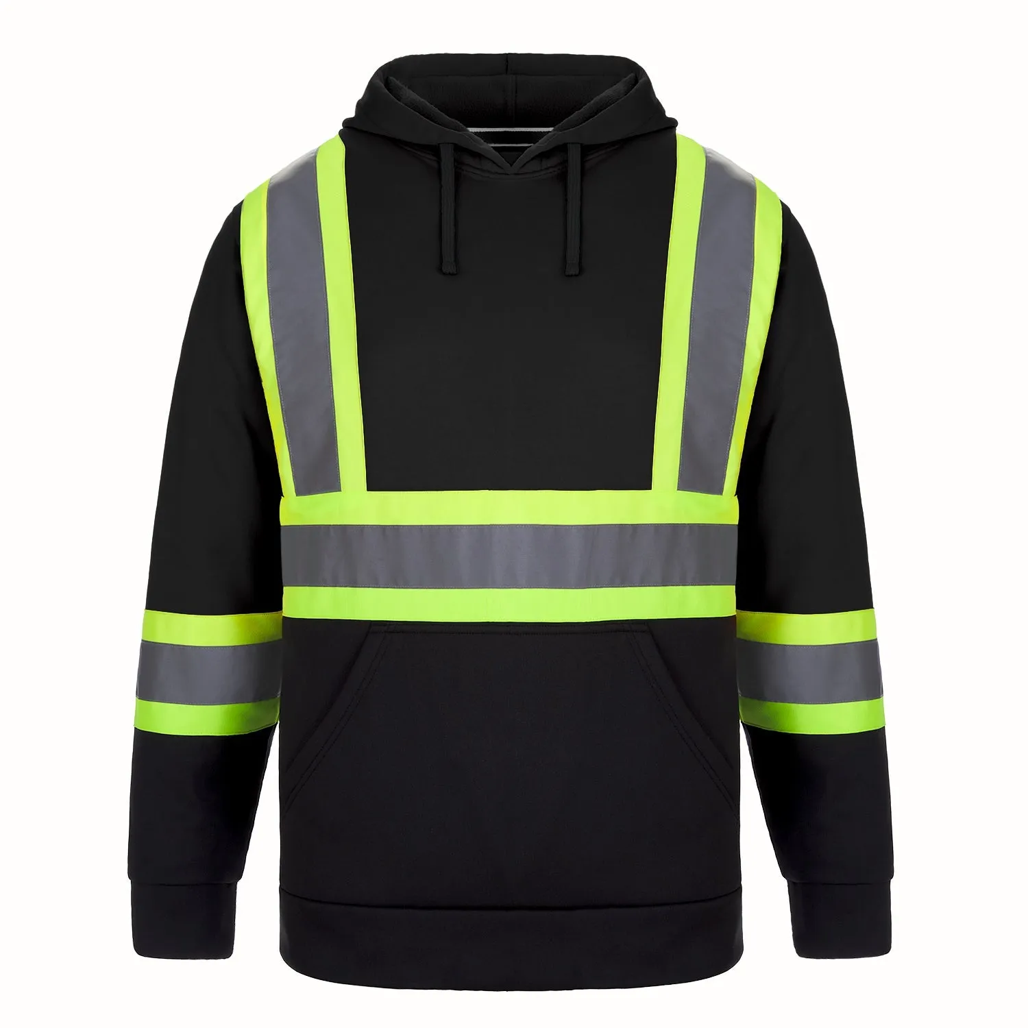 L01375 - Long Haul - Hi-Vis Pullover Hooded Sweatshirt