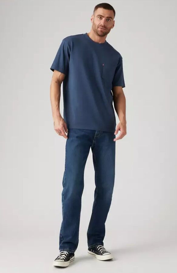 Levi's Men's 505 Regular Fit Jeans in Flying Bird