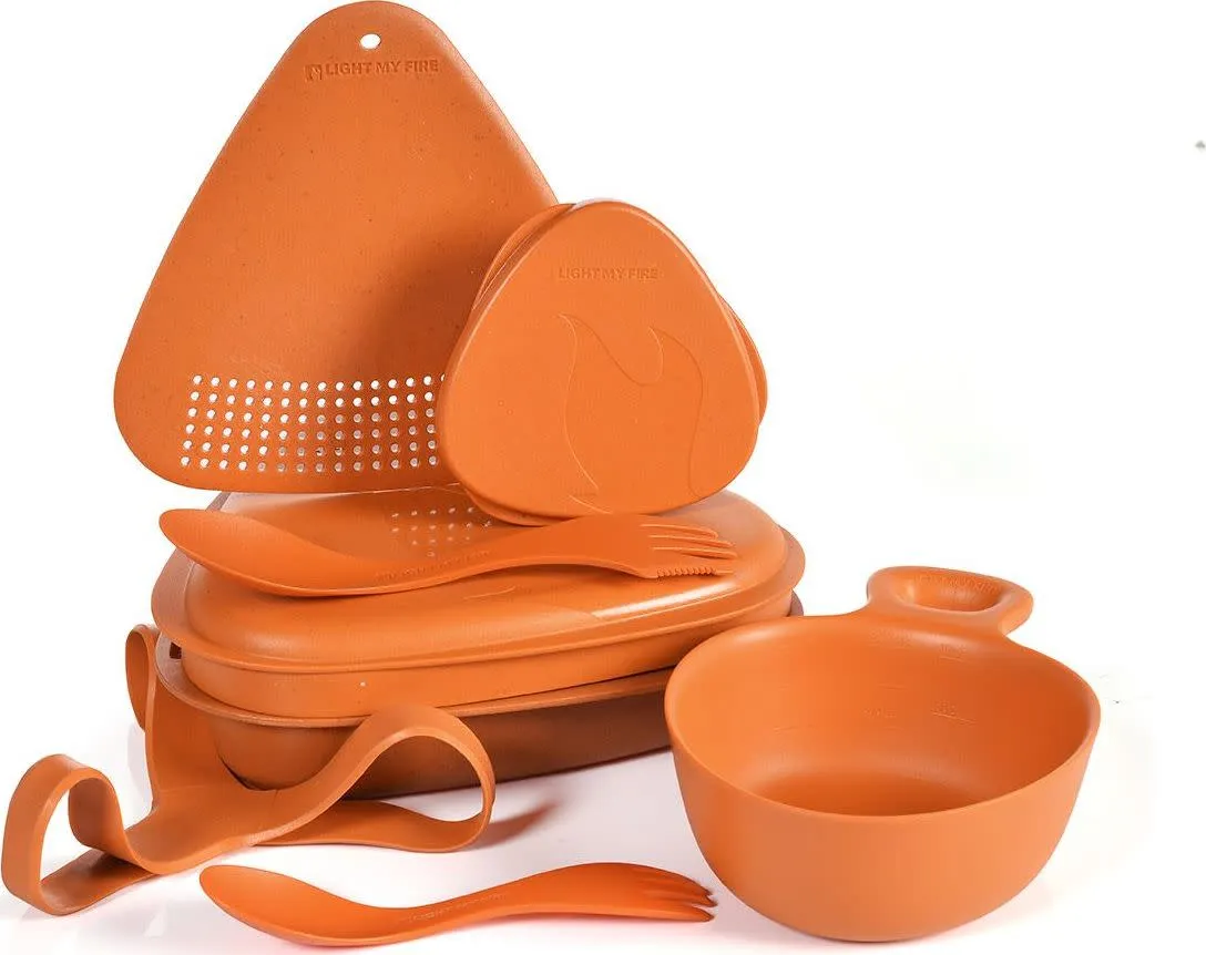 Light My Fire Outdoor Mealkit Bio Rusty Orange | Buy Light My Fire Outdoor Mealkit Bio Rusty Orange here | Outnorth