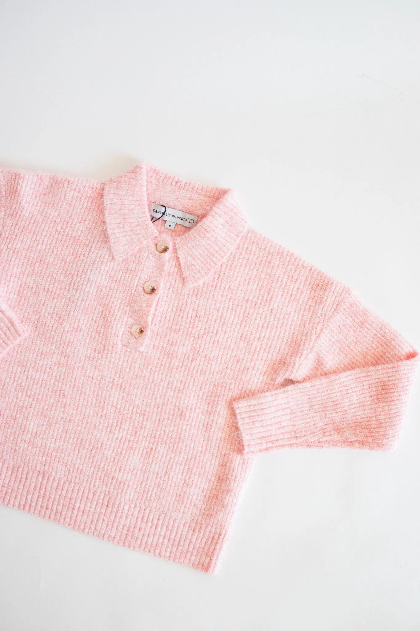 Lottie Pullover Henley | Pink