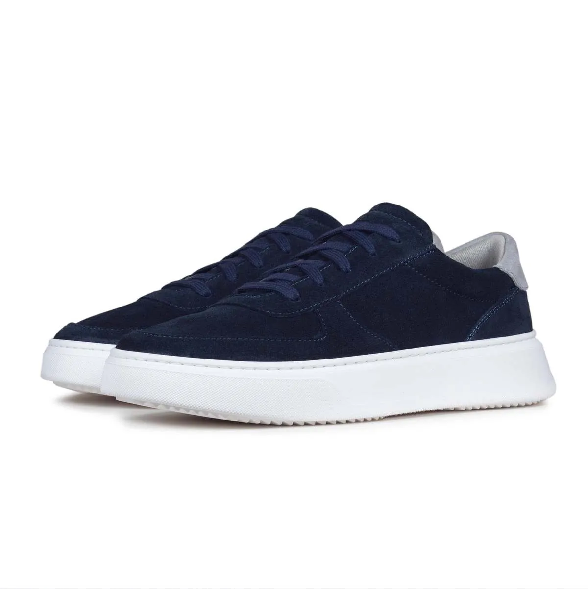 Marais Suede Sneakers - Navy/Grey