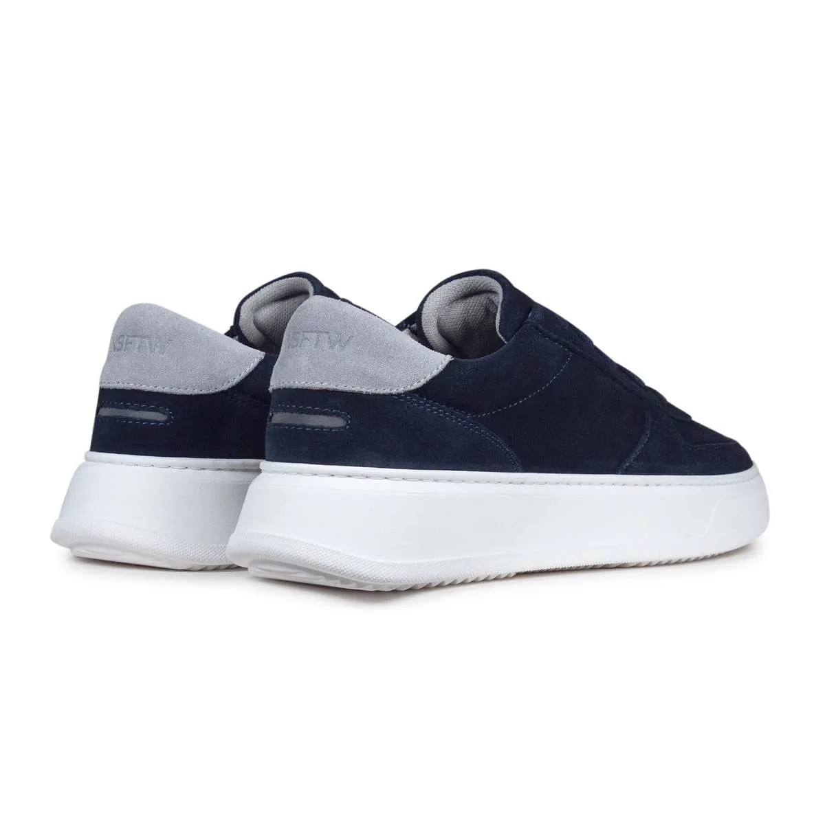 Marais Suede Sneakers - Navy/Grey