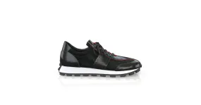 Men's Leather Running Sneakers 55084