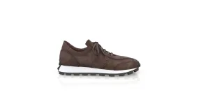 Men's Leather Running Sneakers 57232