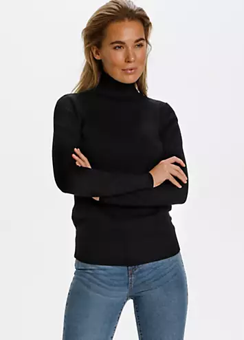 Mila Rollneck Pullover by Saint Tropez | Look Again