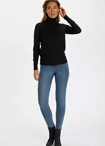 Mila Rollneck Pullover by Saint Tropez | Look Again