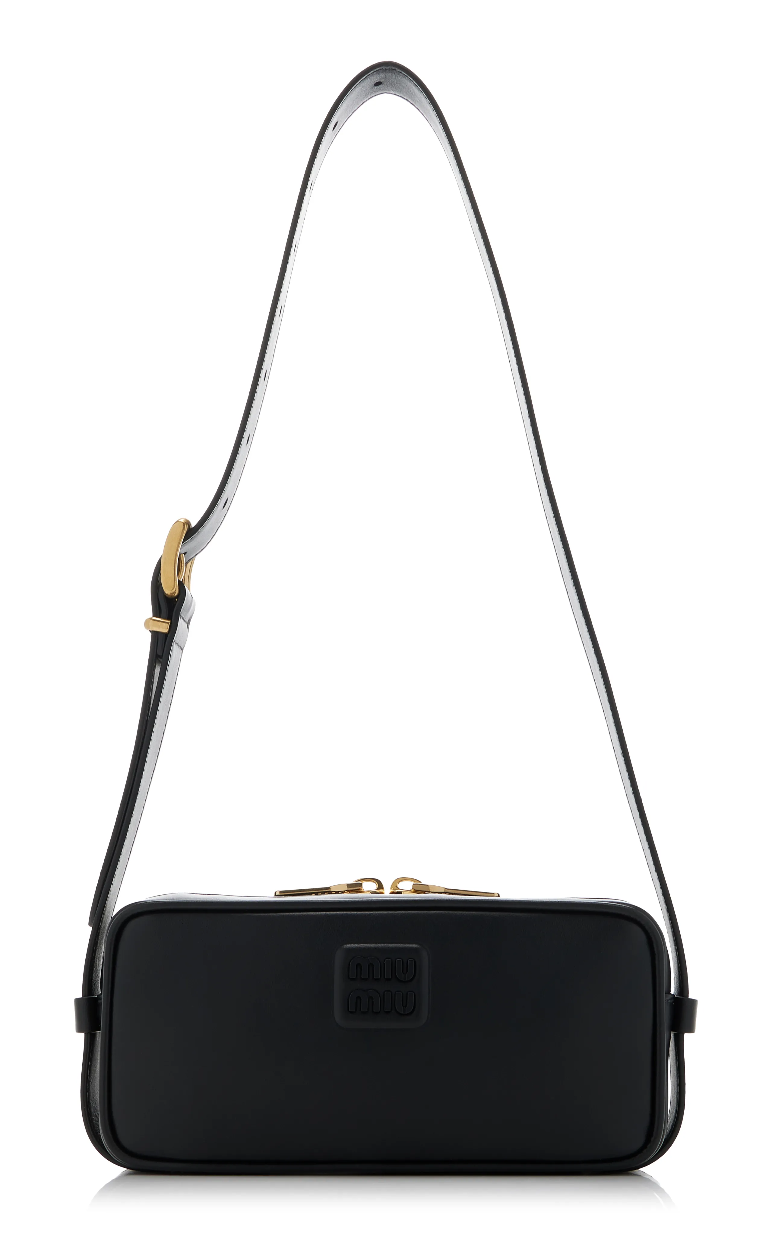 Miu Miu Runway Leather Shoulder Bag