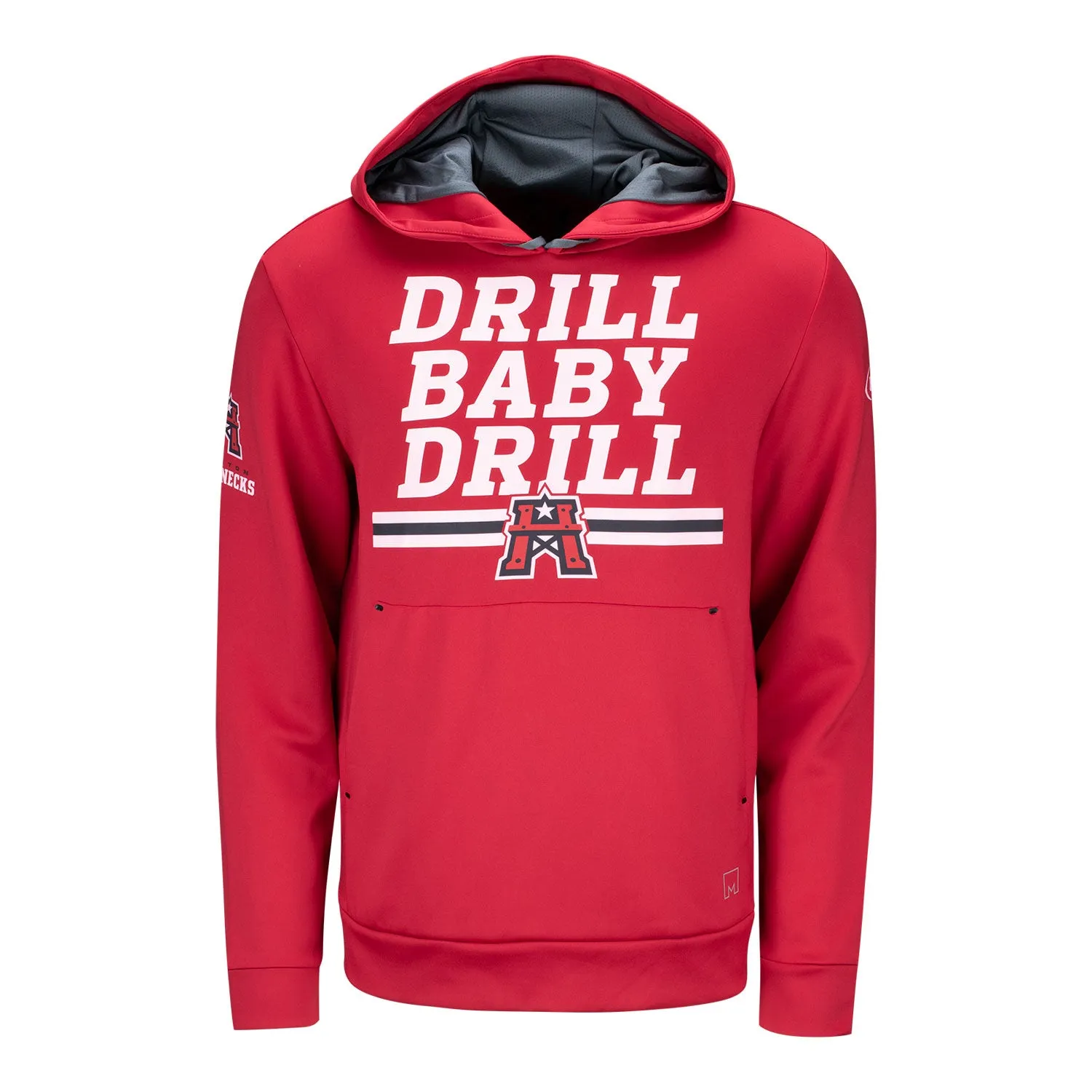 MSX by Michael Strahan Houston Roughnecks Drill Baby Drill Pullover Sweatshirt