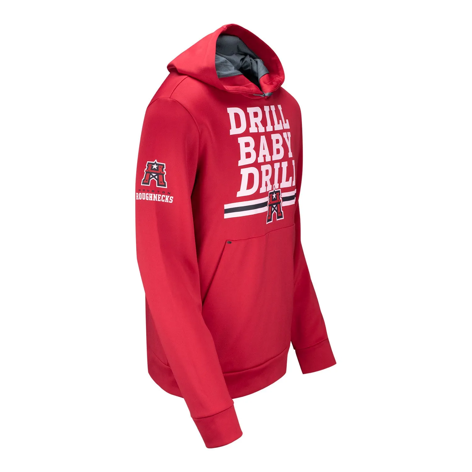 MSX by Michael Strahan Houston Roughnecks Drill Baby Drill Pullover Sweatshirt