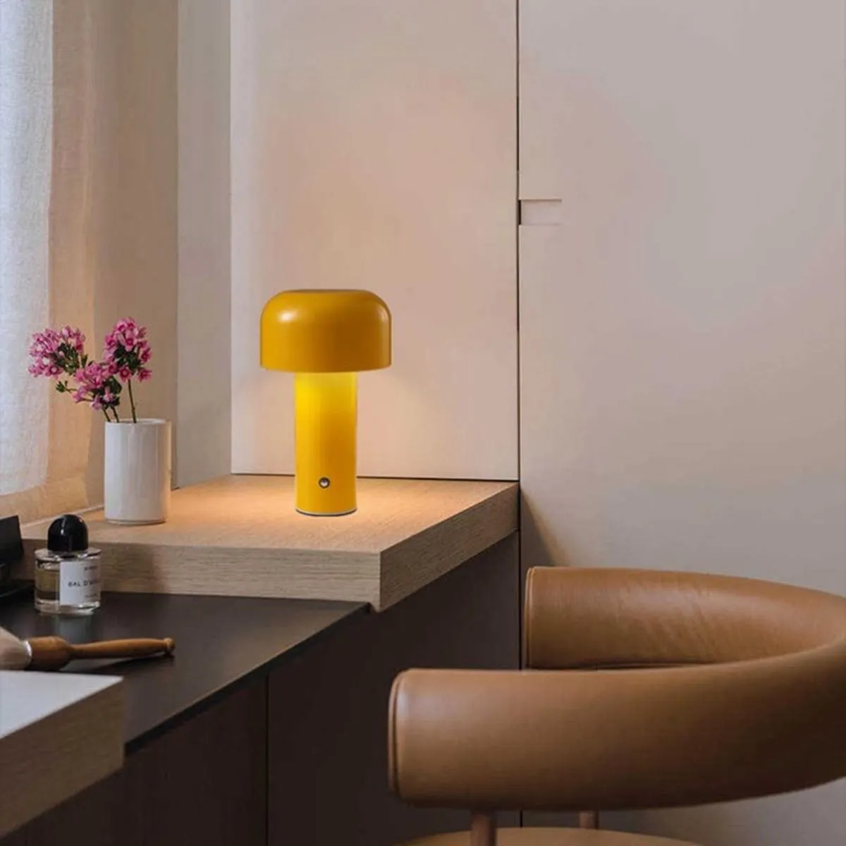 Mushroom Bellhop Portable LED Table Lamp